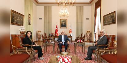 Kurtulmuş, Buldan ve Sancar'la görüştü: Barış süreci ele alındı