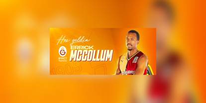 Errick McCollum Galatasaray'da