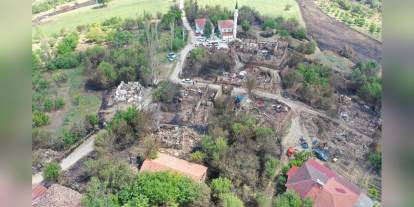 Bilecik'te yangın sonrası drone ile görüntüleme