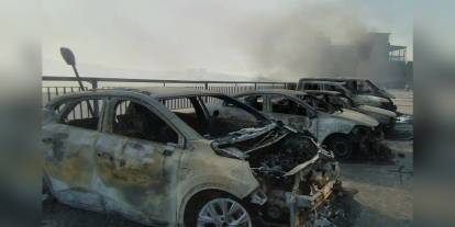Gaziemir'de yangın: Otokent Galericiler Sitesi'ne sıçradı