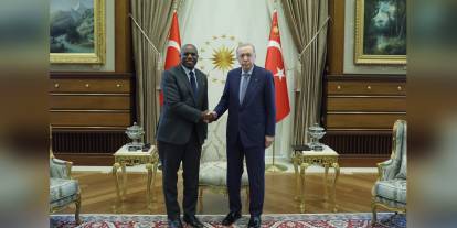 Erdoğan, David Lammy'yi kabul etti