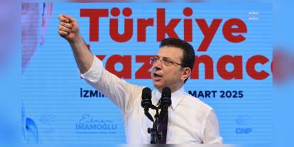 İmamoğlu: İzmir operasyonları, toplumsal muhalefeti köşeye sıkıştırma girişimi