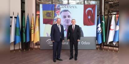 ATO Başkanı Baran, Moldova Büyükelçisi Croitor'u ağırladı: 2 milyar dolarlık ticaret hedefi