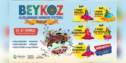 Beykoz'da Uluslararası Harmoni Festivali: Küçüksu Çayırı'nda dünya renkleri buluşuyor