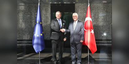 Bolat ve Sefcovic, Ankara'da Türkiye-AB ticaret ilişkilerini görüştü