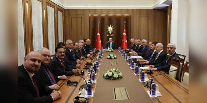 Erdoğan, Meşhedani'yi kabul etti
