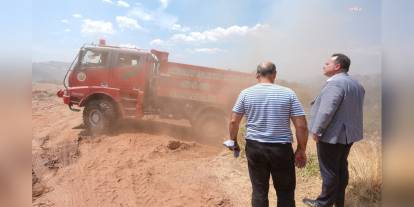 Manisa'da orman yangınları: Besim Dutlulu incelemelerde bulundu