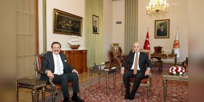 Kurtulmuş, TOBB Başkanı Hisarcıklıoğlu'nu kabul etti