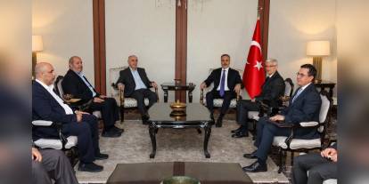 Hakan Fidan, Hamas heyetiyle görüştü: Gazze'deki insani durum ele alındı