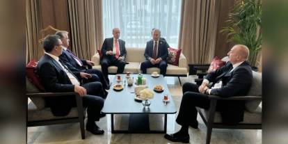 Erdoğan, Orta Asya liderleriyle görüştü