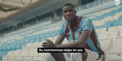 Onuachu: Trabzonspor'a dönüşüm kaderimizde olan bir şey