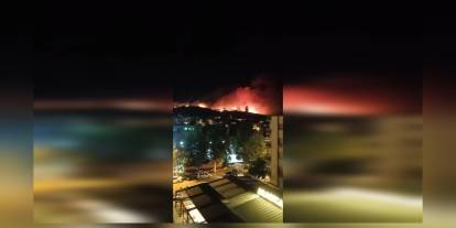 Hatay'da orman yangını: Rabat Mahallesi boşaltıldı