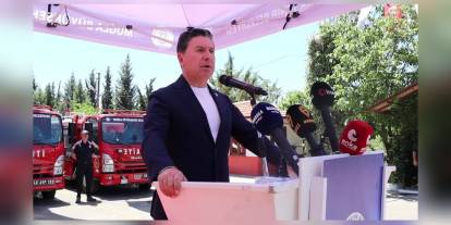 Muğla'da yeni itfaiye araçları teslim edildi: 6 arazöz ve 25 tanker hizmete girdi