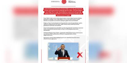 DMM: Özgür Özel'in Erdoğan'a ilişkin iddiaları dezenformasyon