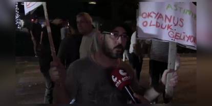 Adana'da Zeydan Karalar'ın gözaltına alınması protesto edildi