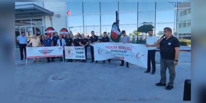 Konya'da şehit edilen Dr. Ekrem Karakaya anıldı: Hekimlere şiddet son bulmalı