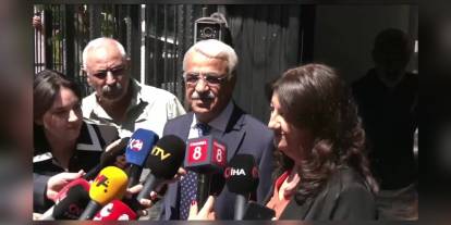 Buldan ve Sancar, Erdoğan'la görüştü: 'Süreç yeni bir aşamaya giriyor'