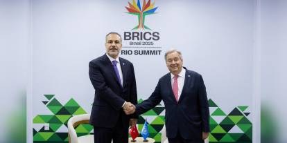 Fidan, Brezilya'da BRICS Zirvesi'nde konuştu: Çevre, COP 30 ve küresel sağlık