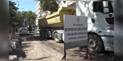 Bornova'da örnek sokak projesi: 6 bin metrekarelik alan yenileniyor