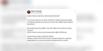 Yavaş'tan Karalar'ın tutuklanmasına tepki: 'Hukuk değil, başka hesaplar devrede'