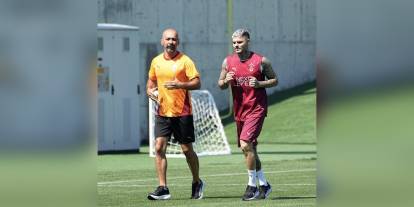 Galatasaray'da Icardi ayrı çalıştı