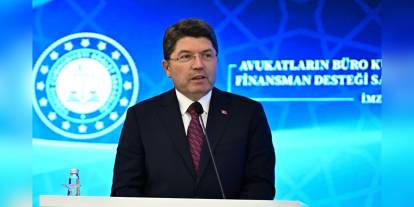 Adalet Bakanı Tunç: Genç avukatlara 5 milyar TL kredi desteği