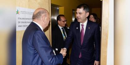 Kurum, İtalya Çevre Bakanı Fratin ile görüştü: İklim değişikliğiyle mücadele ele alındı