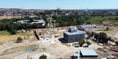 Edirne Sarayı ihya çalışmaları yüzde 50 tamamlandı