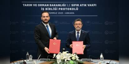 Tarım ve Orman Bakanlığı ile Sıfır Atık Vakfı iş birliği protokolü imzaladı