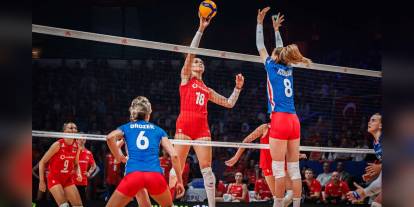 A Milli Kadın Voleybol Takımı Çekya'ya yenildi