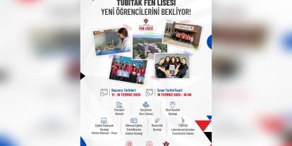 Sanayi ve Teknoloji Bakanı Kacır: TÜBİTAK Fen Lisesi öğrencilerini bekliyor