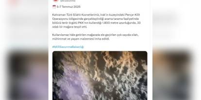 Pençe-Kilit Operasyonu'nda büyük başarı: 33 odalı, 1800 metrelik PKK mağarası etkisiz hale getirildi