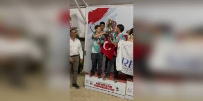 Türkiye, Dünya Çocuklar Atlı Okçuluk Şampiyonası'nda ikinci oldu