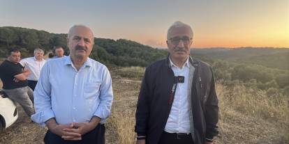 Gebze'de orman yangını 4 saatte kontrol altına alındı
