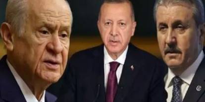 Erdoğan, Bahçeli ve Destici bir araya geldi