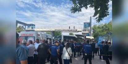 Ankara'da otobüs kazası: 1 ölü, 4 yaralı