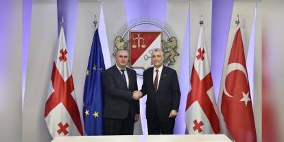 Bolat ve Khutsishvili, Türkiye-Gürcistan ticaretini ele aldı