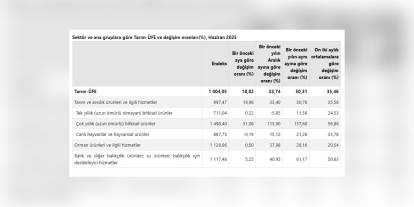 TÜİK açıkladı: Tarım ürünleri fiyatları haziranda yüzde 50,31 arttı