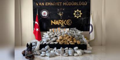 Van'da büyük uyuşturucu operasyonu: 122 kilo 500 gram ele geçirildi
