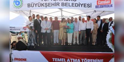 Tekirdağ'da modern itfaiye istasyonu temeli atıldı: Afetlere karşı dirençli bir şehir hedefi