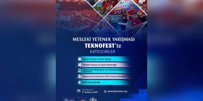 Kacır: TEKNOFEST'te ilk defa Mesleki Yetenek Yarışması düzenleniyor
