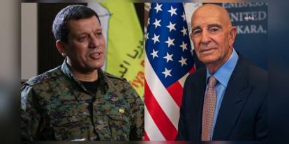 ABD Özel Temsilcisi Barrack, SDG Genel Komutanı Mazlum Abdi ile görüştü