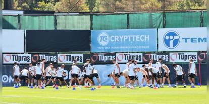 Beşiktaş, Shakhtar Donetsk maçı hazırlıklarına başladı