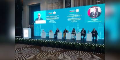 Özkaya, Bakü'de Anayasa Yargısı Konferansı'nda konuştu: Adaletli olmak devletlerin ömrünü uzatır