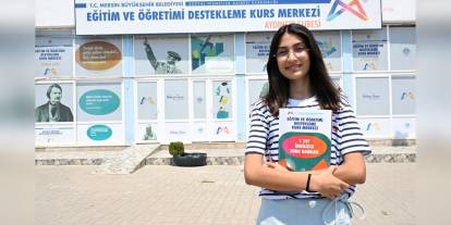 Mersin'de LGS başarısı: Aydıncık birincisi Duru Uzun, Büyükşehir Belediyesi kurs merkezinden destek aldı