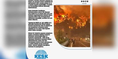 Seyitgazi yangınında 10 işçi hayatını kaybetti: KESK, sorumluların hesap vermesini istedi