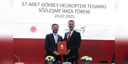 SSB ve TUSAŞ, 57 GÖKBEY helikopteri için anlaşma imzaladı