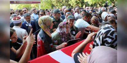 Eskişehir'de şehit orman işçisi Eyüp Dereli son yolculuğuna uğurlandı
