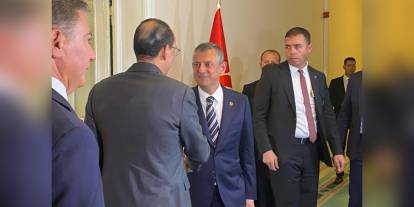 MİT Başkanı Kalın, CHP Genel Başkanı Özel'i ziyaret etti