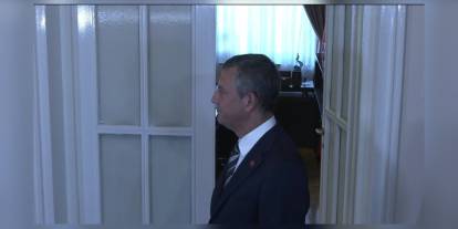 MİT Başkanı Kalın, CHP Genel Başkanı Özel'i ziyaret etti